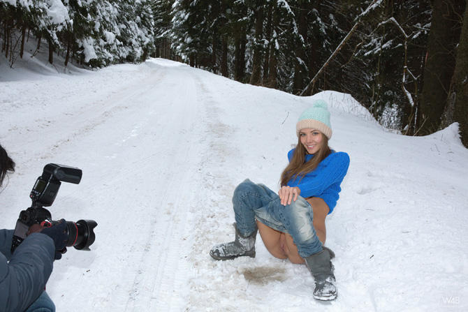 Голая зимой